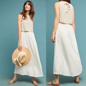 Anthropologie Moth Layered Sweater Dress